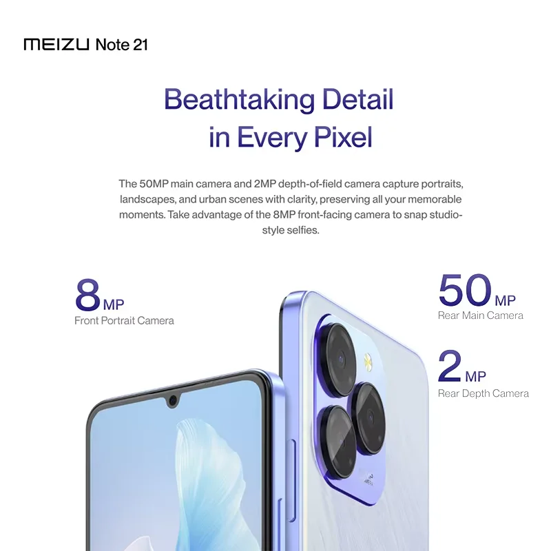 Смартфон MEIZU Note 21 8/256ГБ