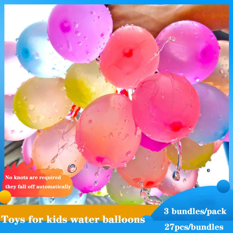 

Water Balloons Quickly Filling Balloons Bombs Funny Summer Outdoor Fighter Toys Balloon Bombs Instant Beach Toys For Children