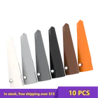 10 шт. кубики MOC 64681 3x11 6 высокотехнологичные строительные блоки из панелей, детали для города, классический бренд для детей, сделай сам, развивающие детали, игрушки