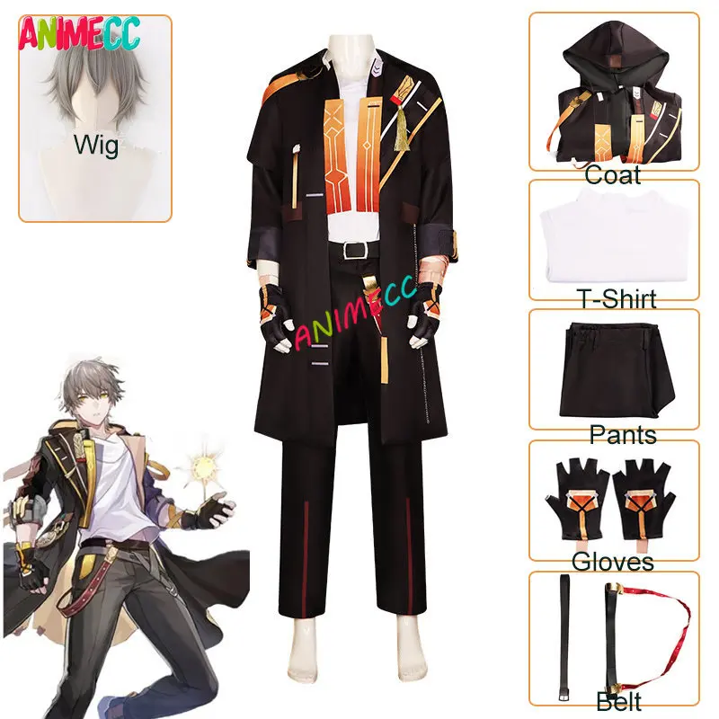 ANIMECC Honkai Star Rail Trailblazer Caelus Cosplay Costume 
