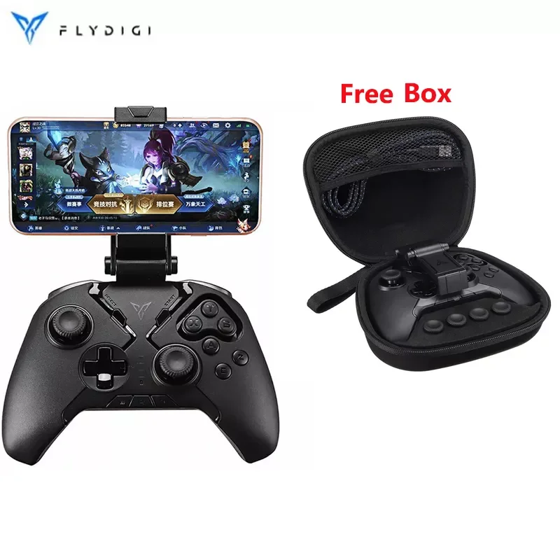 

NEW2023 FLYDIGI APEX 2 bluetooth Gamepad 2.4G DNF sześcioosiowy somatosensoryczny mechaniczny kontroler do gier dla iOS telefon