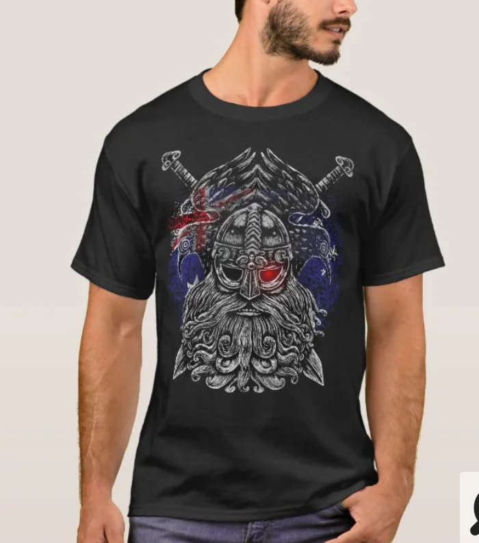 

Odin Ravens Swords Norse Mythology Australia Flag T-Shirt 100% Cotton O-Neck Summer Short Sleeve Casual Mens T-shirt Size S-3XL
