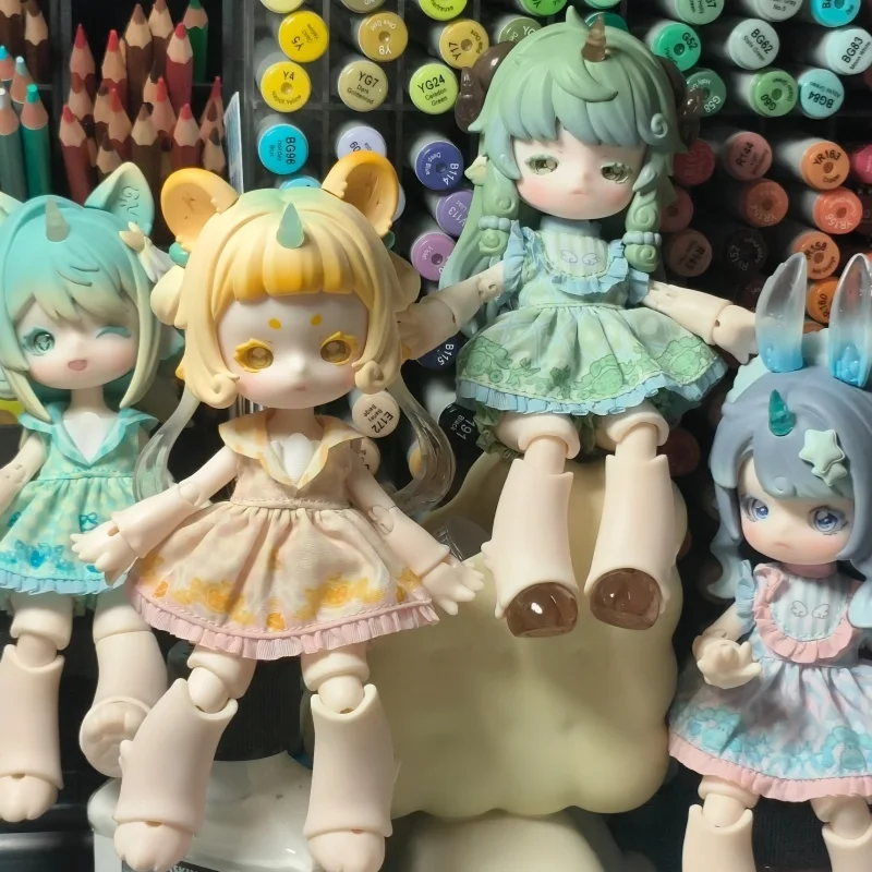 Hot Penny'S Box Antu Cute Beast Magic Series Blind 1/6 Bjd Аниме Передвижная фигурка Шарнирная кукла Body
