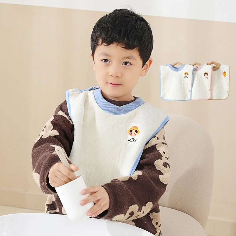 

Baby Bibs Coral Fleece Baby Feeding Saliva Apron Face Towel Cute Bibs Girls Boys Waterproof Feeding Scarf Bib Collar Burp Cloth