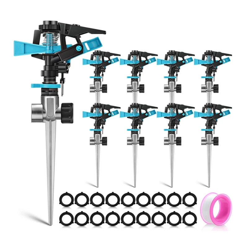 

Lawn Sprinkler Automatic Garden Sprinkler 360° Rotary Sprinkler Garden Sprinkler For Lawn Garden Irrigation Sprinkler