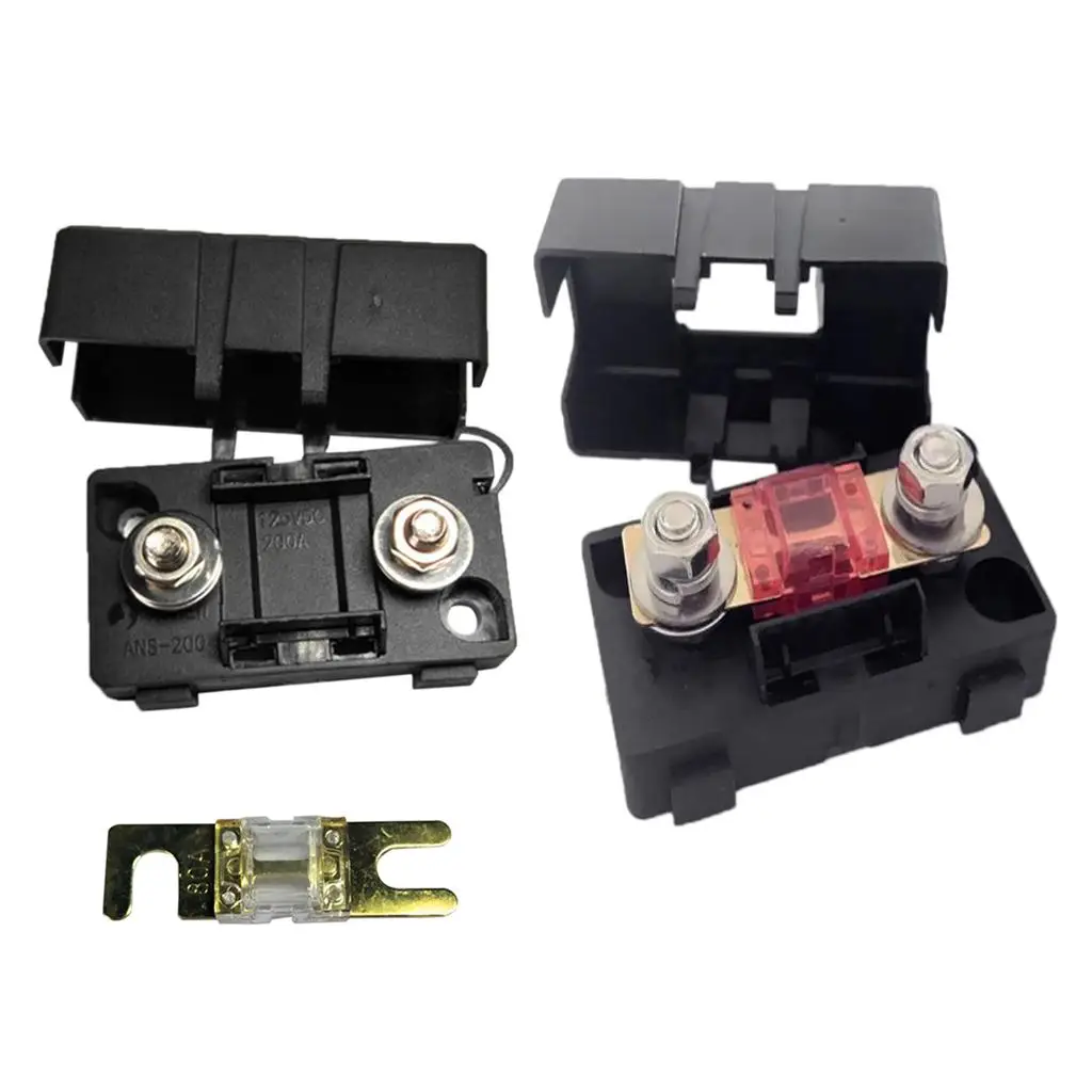 Heavy Duty ANS Midi Holder Unbreakable Base For RV Car 30A+80A | Fuses