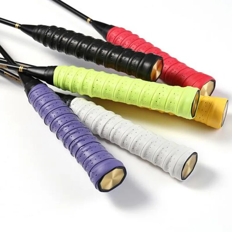

1PC PU Anti-slip Sport Fishing Rods Over Grip Sweat Band Griffband Tennis Overgrips Tape Badminton Racket Grips Sweat Band