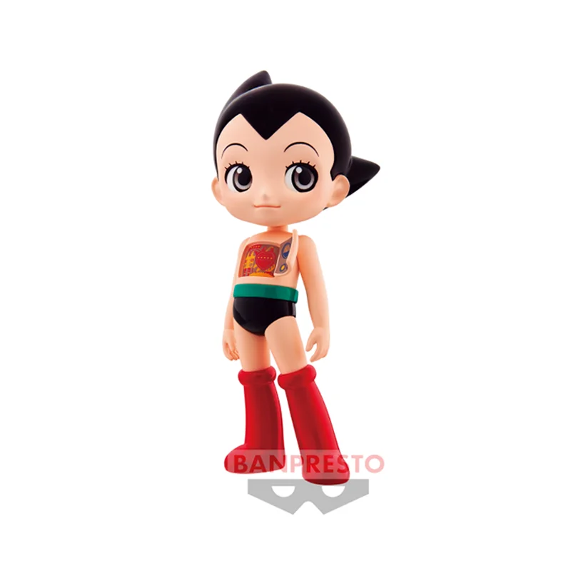 Фото Bandai оригинальная детская фигурка героя мультфильма Astroboy, игрушечная кукла, Коллекционная модель, игрушка, украшение, подарки №2