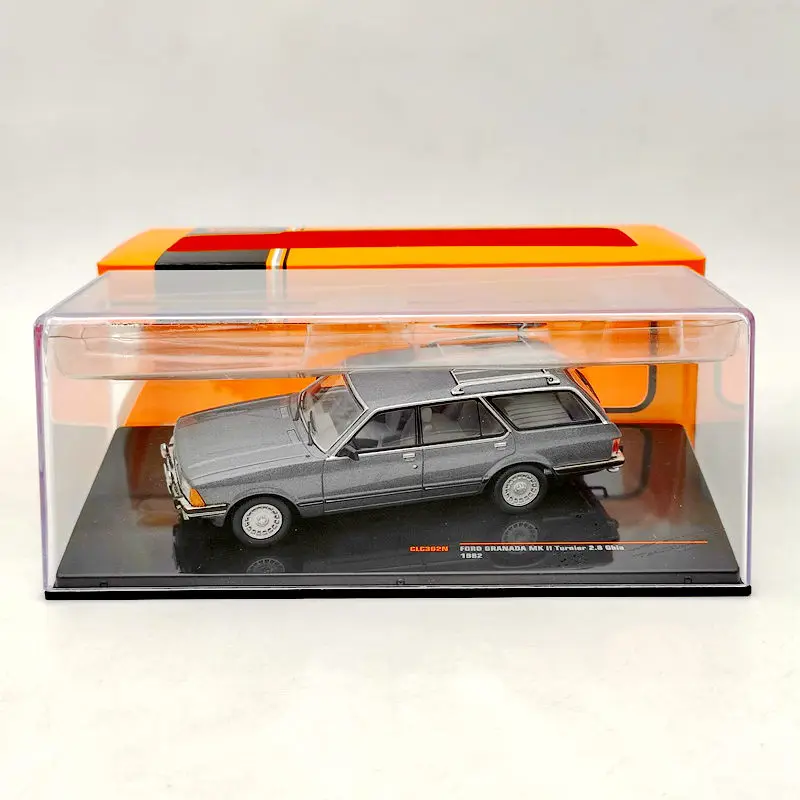 

IXO 1/43 FORD Granada MK II Turnier 2.8 Ghia 1982 CLC362N Grey Diecast Models