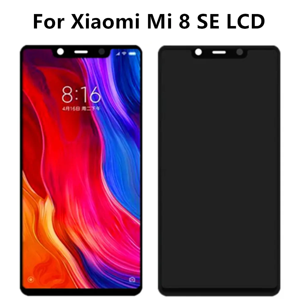 

ЖК-дисплей 5,88 дюйма для Xiaomi Mi 8 SE, сменный сенсорный экран с дигитайзером в сборе для Mi8 Mi 8 se, ЖК-экран