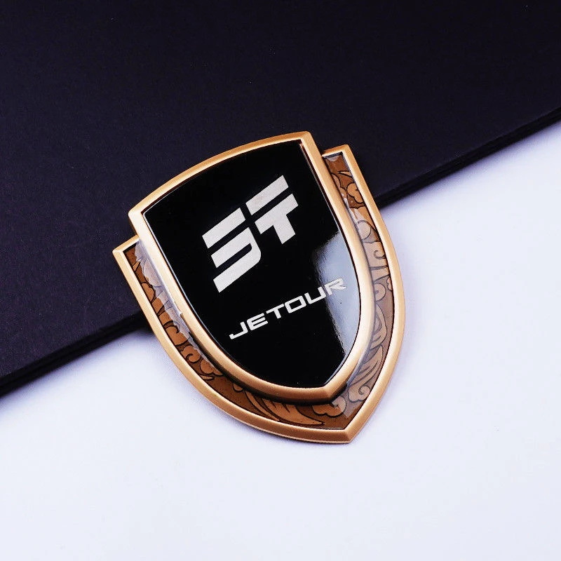 

Для T1 T2 Traveler JETOUR x90 x95x70plus Traveler трехмерное персонализированное украшение кузова металлический боковой значок эмблема автомобиля
