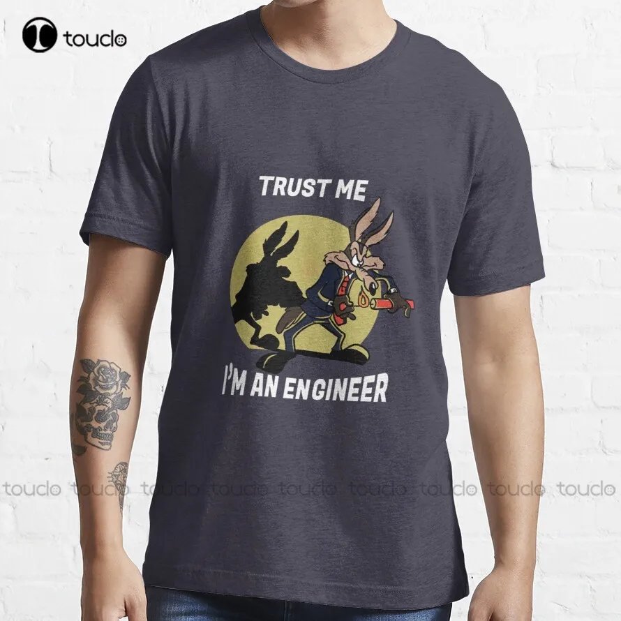 Поверьте мне я инженер футболка мужская рубашка на заказ Подростковая унисекс с
