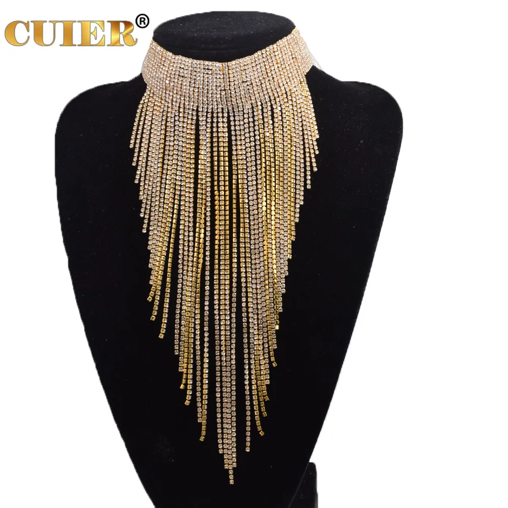 Ожерелье-чокер женское длинное в этническом стиле |