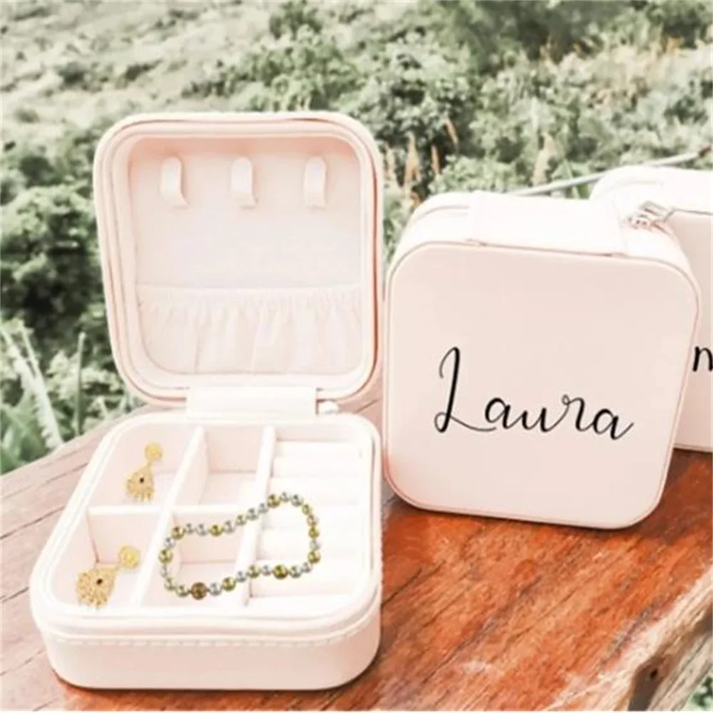 , Valentine Gift, Proposal Gift Boxes, Honeymoon Gift Elegant Ring Box Travel Jewellery Case Girls