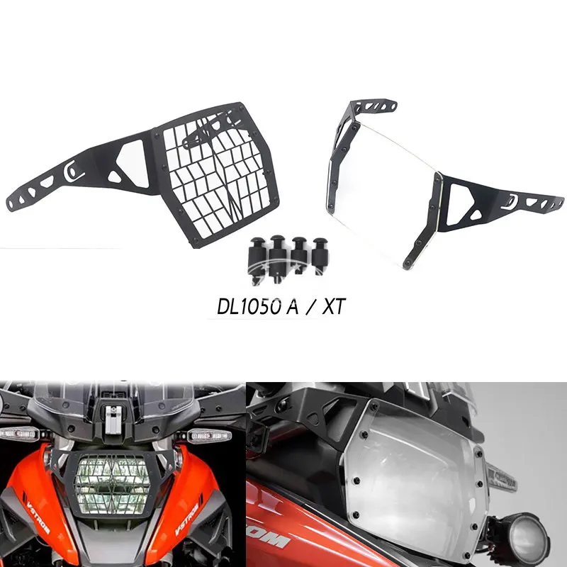 

Motorcycle Headlight Head Light Guard Protector Cover Protection Grill FOR SUZUKI V-STROM DL1050XT DL1050A 2019 2020 VSTROM 1050