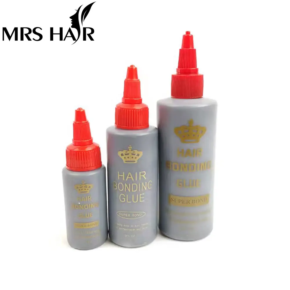hair weft glue 1oz 2oz black hair weft bonding glue wig accessories wig install kit hairdressing glue in extensions black hair