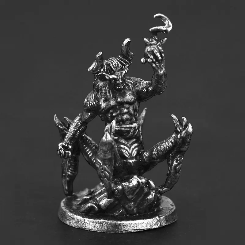 Металлическая игрушка-монстр металлическая броня статуэтка самурая фигурки