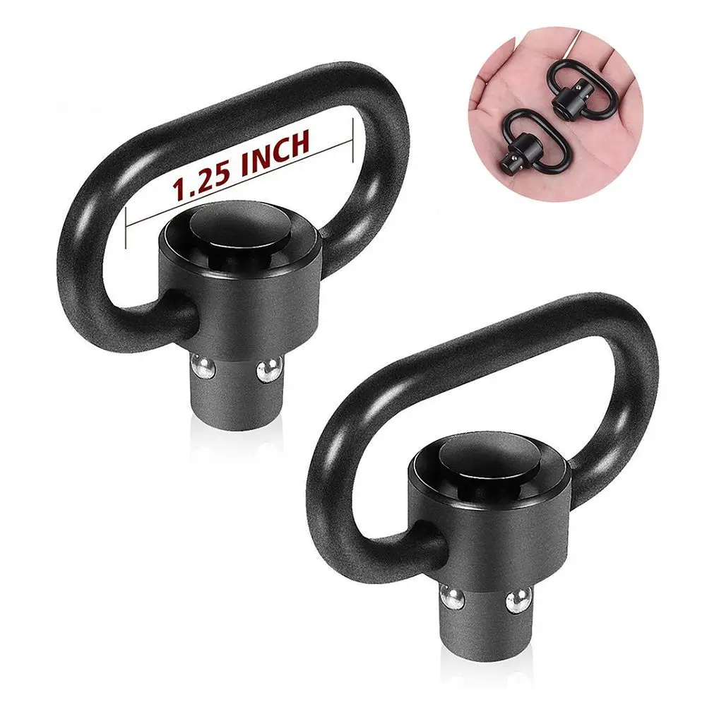 1/4Pcs Durable Tactical Strap QD Buckle Quick Detachabl Button 1.25