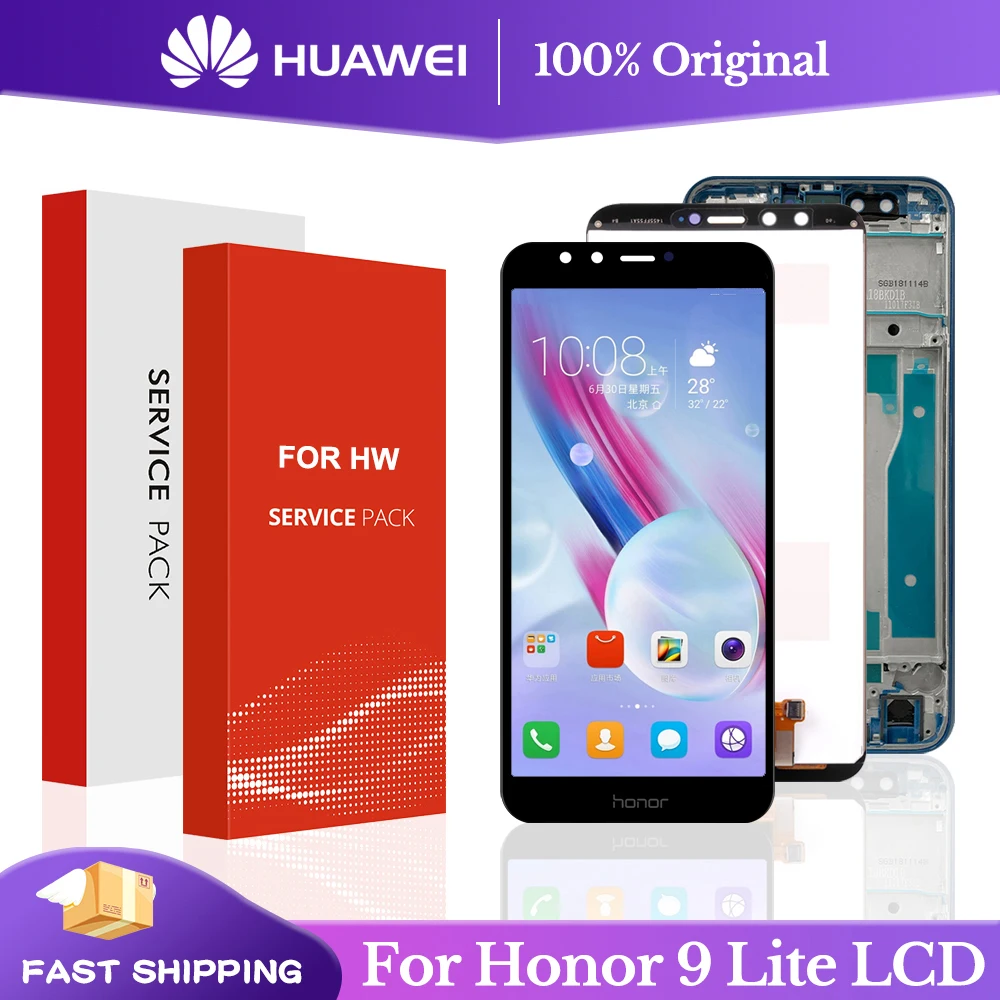 

Оригинальный дисплей для HUAWEI Honor 9 Lite, сменный сенсорный ЖК-экран для Honor 9 Lite, ЖК-дисплей для телефона 10 tl10