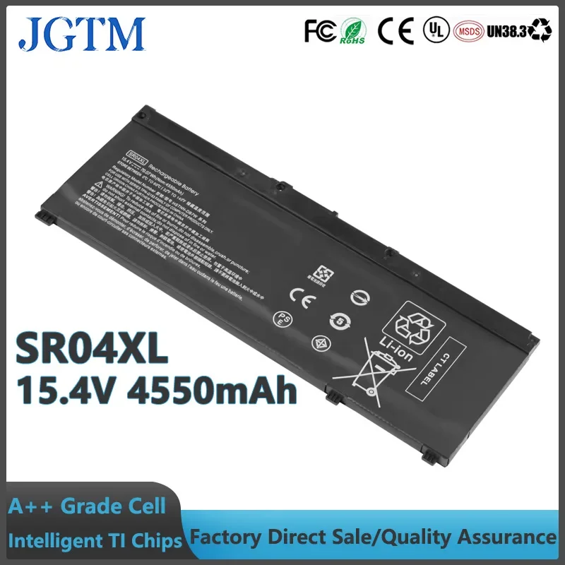 JGTM 4550 мАч SR04XL аккумулятор для ноутбука литий-ионные аккумуляторы 15 4 В 70 07 Втч