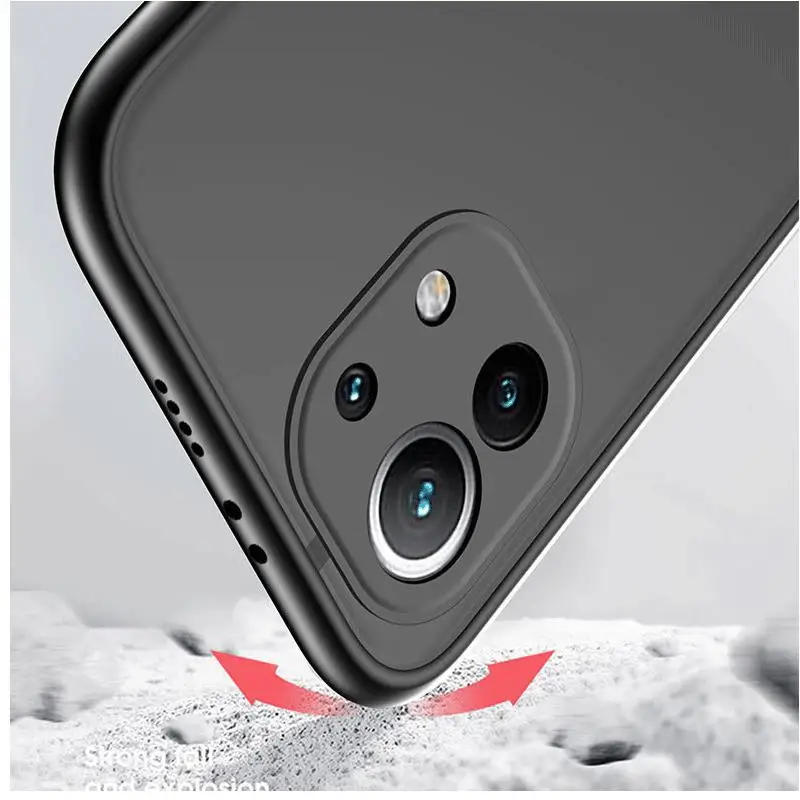 Матовый чехол для телефона Xiaomi Redmi Note 11 10 9 Pro 5G 10C 9s 7 8 8T 12 9A 9C 9T K40 оболочка чехлы