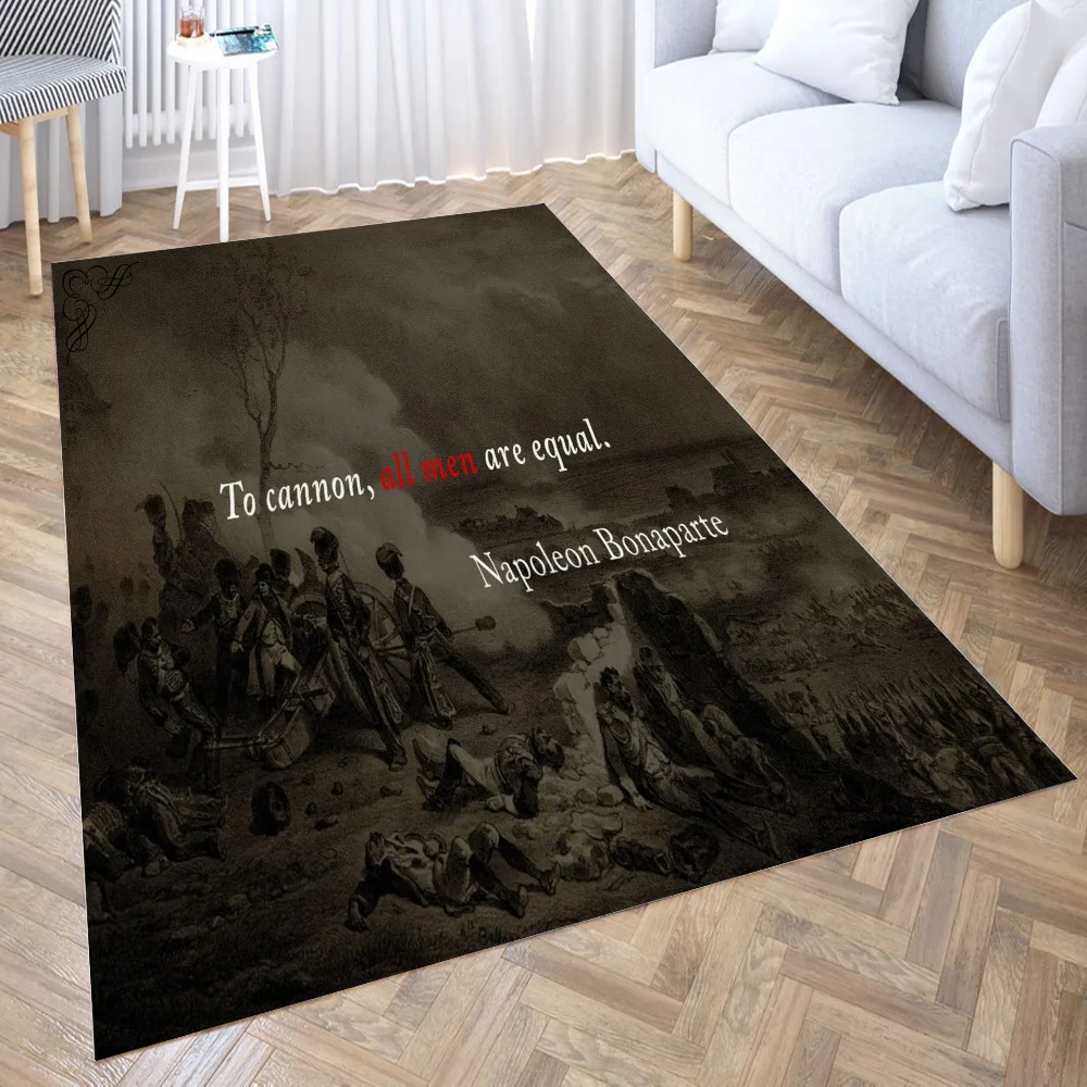 

All men Are Equal Rug Floor Mats Carpet for Living Room Doormat Plush Non-slip Chair Mat Bathroom Carpet Carpet In The Bedroom