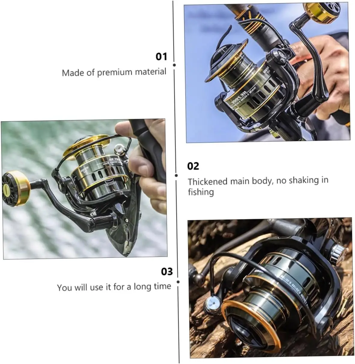 Рыболовное колесо TOPIND 1 шт. в упаковке