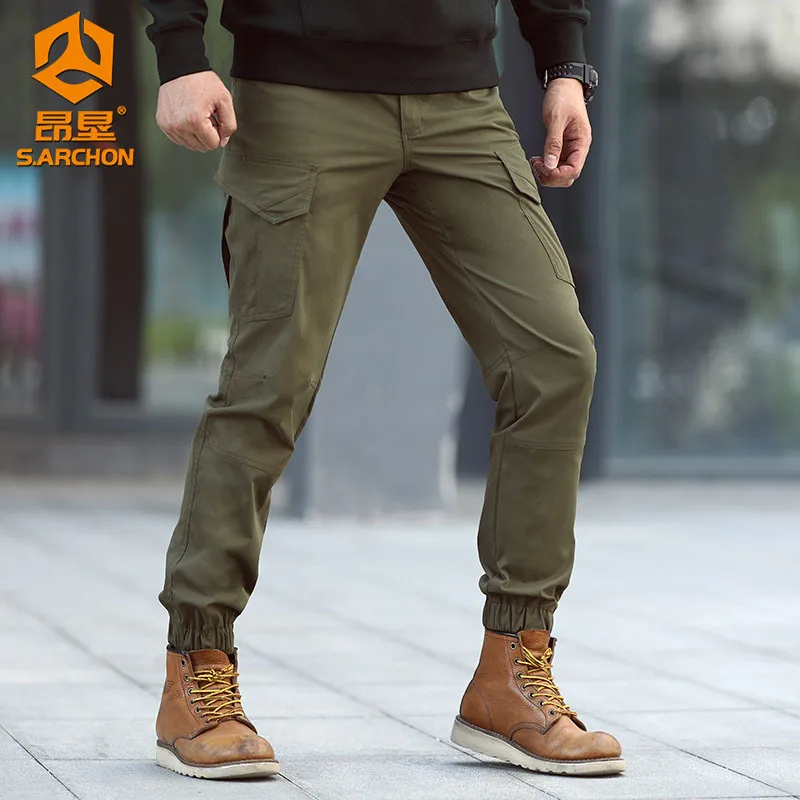 Брюки-карго IX2 мужские тактические армейские штаны в стиле милитари повседневные