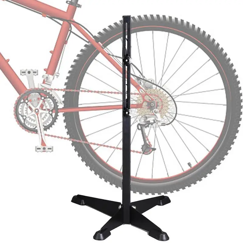 

Cycle Bike Stand Floor Bicycle Rack Holder Portable Home Bicycle Workstands Maintenance Rack For Road Bikes Garage Parking