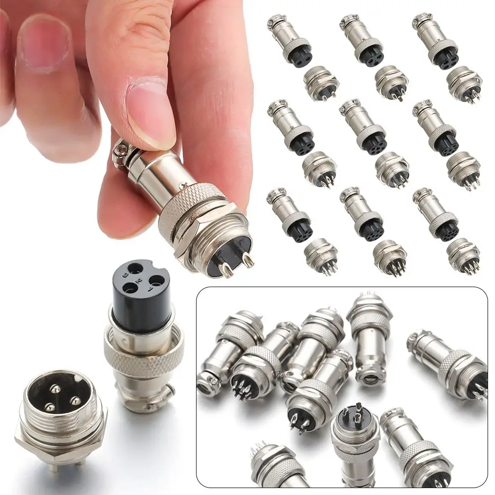 

Аксессуары фотопанель Авиационная вилка M16 штекер/гнездо GX16 разъем кабеля