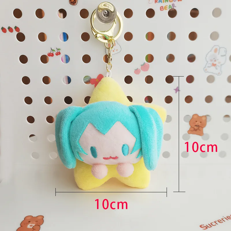 Аниме Фигурка Hatsune брелок Мику плюшевая подвеска рюкзак сумки аксессуары Miku