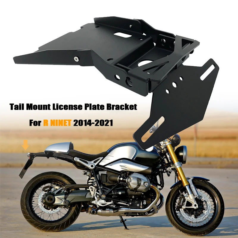 

Для BMW R NINET NINE T Racer Scramble urban RNINET R9T 2014-2019 2018 Байкерский задний кронштейн для номерного знака крепление сзади