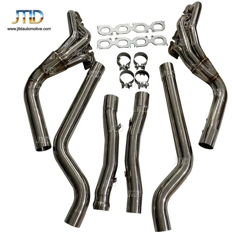 

304 stainless steel exhaust pipe manifold exhaust header for W204 AMG C63