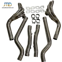 304 stainless steel exhaust pipe manifold exhaust header for w204 amg c63