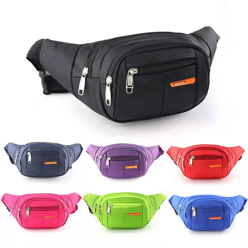 

Waist Bag Men's and Women's Outdoor Sports Waterproof Messenger Bag Large-capacity Coin Purse Mobile Phone Key Leisure Chest Bag