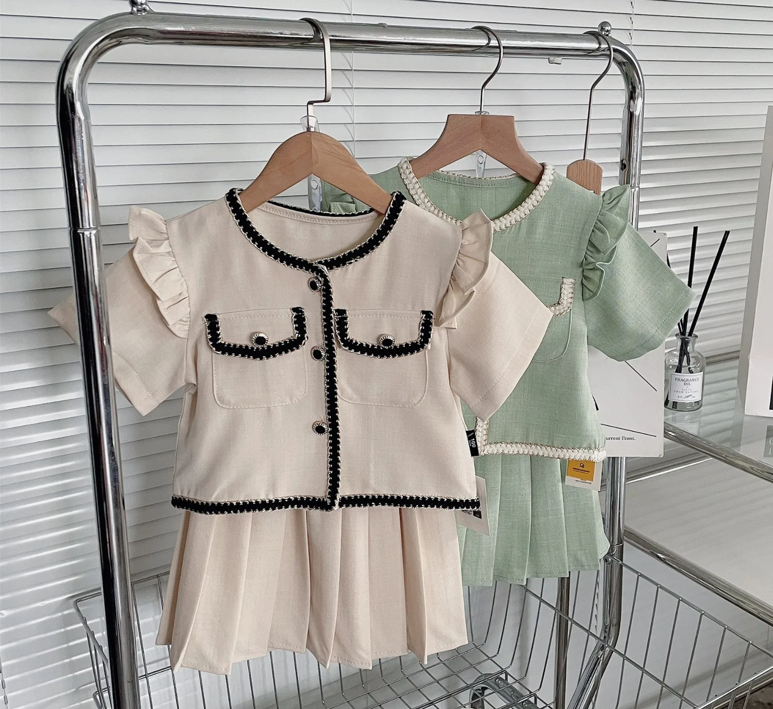 

2022 Mother Daughter Matching Outfit Women's Suit Baby Girl Sets Parent-Child Coordination Clothing Same Mom And Baby Clothes