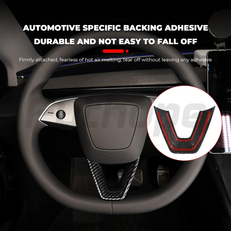 Наклейка На Обод Futhope U-образной Формы Для Tesla Model 3 Highland Абс-пластик