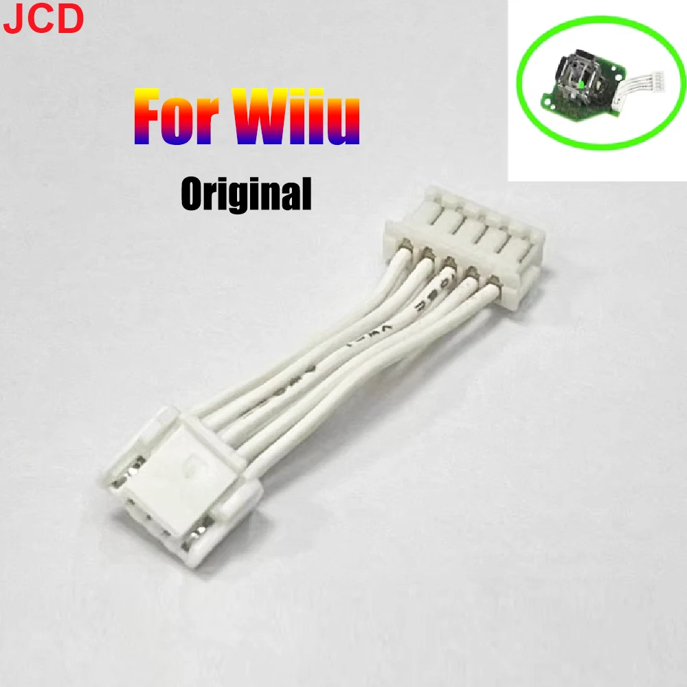 

JCD 1pcs Original For Wiiu PAD Game Controller Repair Accessories 3D Rocker Module Connection Cable 3D Rocker Connection Cable
