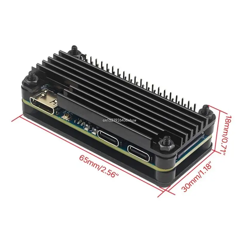 Прочный алюминиевый корпус для Banana с нулевым радиатором эффективное рассеивание