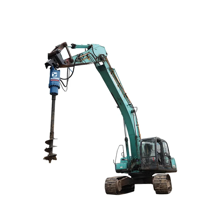 Индивидуальные продуктыЭкскаваторная насадка Гидравлическая земляная шнековая