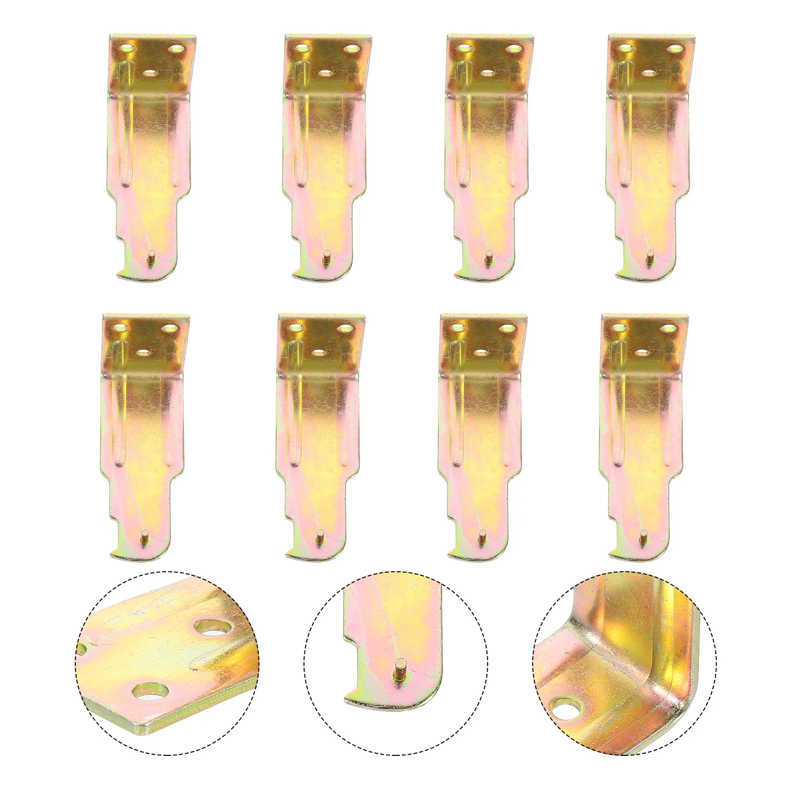 

8pcs Premium Heavy Duty Wall Mounted Fire Extinguisher Holder Fire Extinguisher Hanger