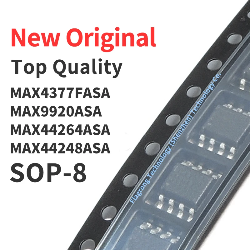 

10 PCS MAX4377FASA MAX9920ASA MAX44264ASA MAX44248ASA SOP8 Chip IC New Original
