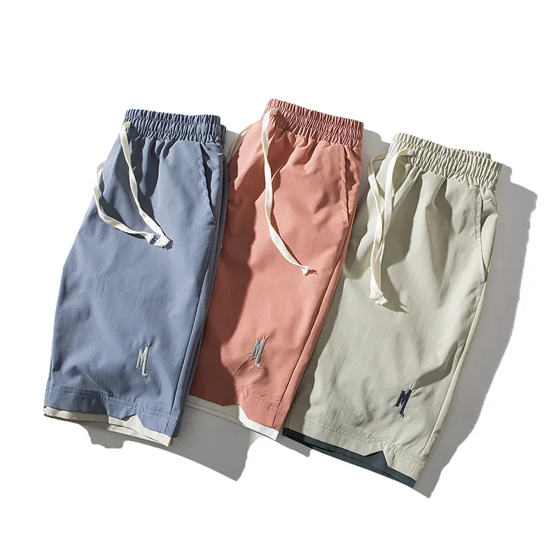 

Fashionable Men's Casual Shorts New Summer Youth Men's Fashionable Breeches Korean Sports Pants Trend Pants