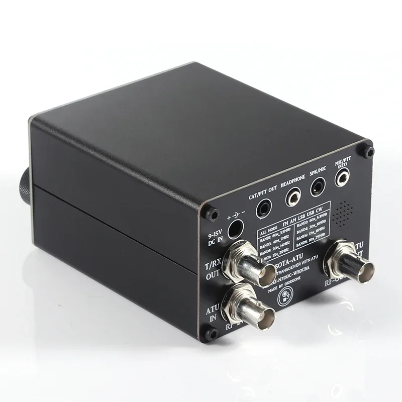 Фото Трансивер SDR USDX от CHKJ, всережимный, 8-диапазонный, для КВ-радио, QRP CW, со встроенным тюнером антенны ATU-100, двойным OLED-дисплеем №5