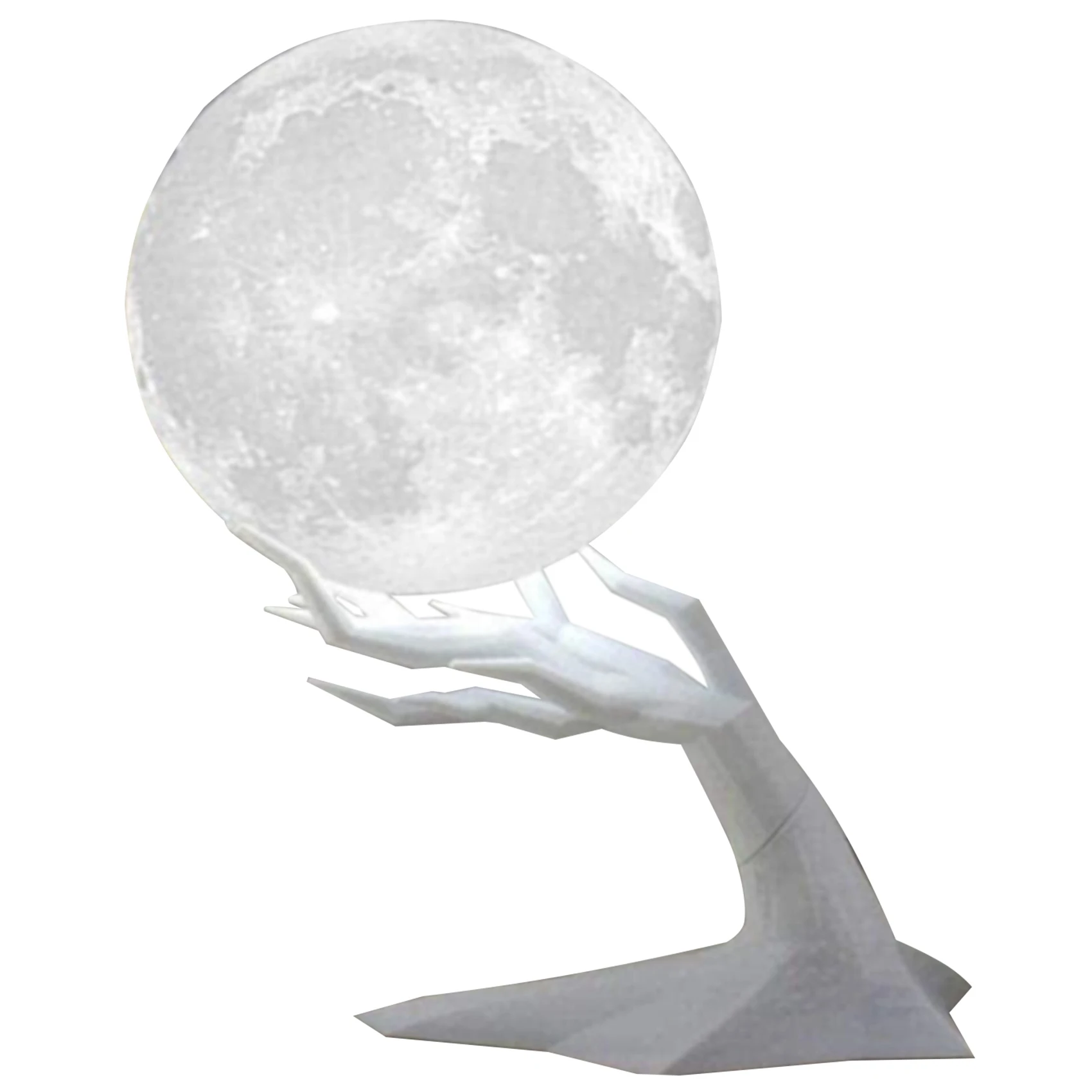 Ultrasonic Air Humidifier Moon Lamp with LED 3 Colors Night Light USB Aromatherapy Diffuser Home | Бытовая техника