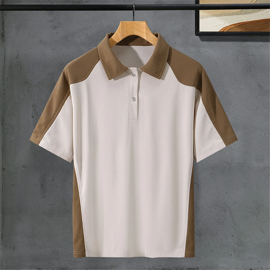 Summer Polo Sets Men Hip Hop Shirts Shorts Plus Size 10XL 11XL Hawaiian Suits Male Streetwear Patchwork Sets Big Size 11XL 10XL