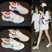 womens sandals 2022 new summer hollow flat bottom ladies fashion joker baotou sports white shoes
