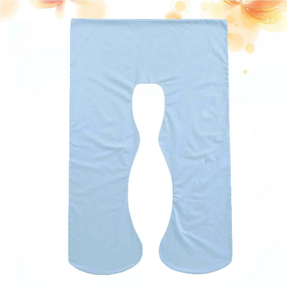 Подушка для беременных наволочки буферный рукав синий сна