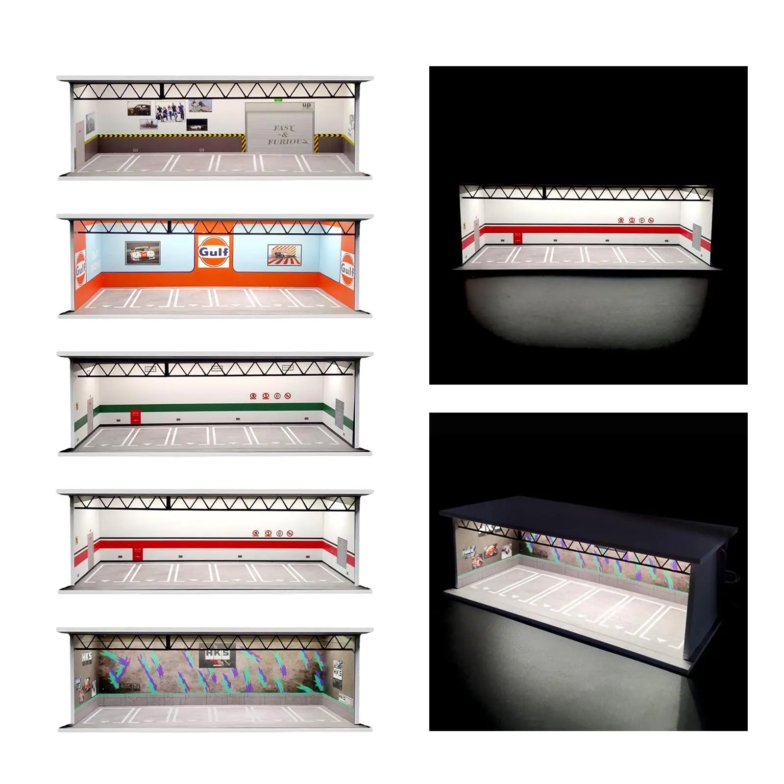 Демонстрационная подставка для модели автомобиля масштаб 1:64