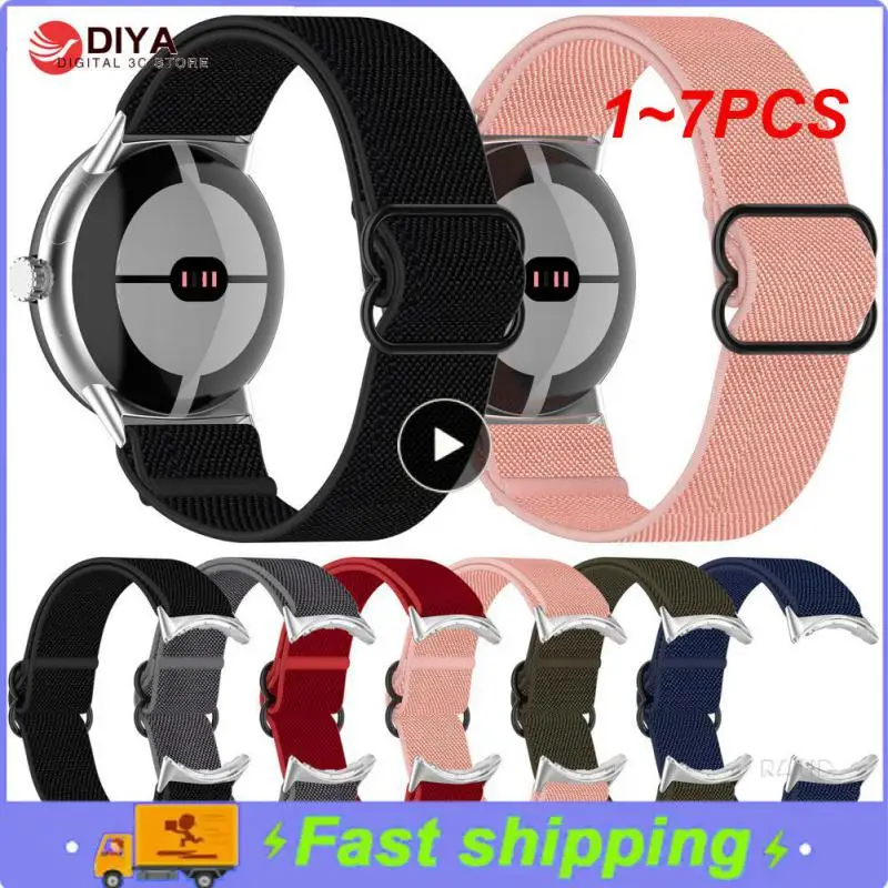 

Ремешок нейлоновый для наручных часов Mi Watch S1, сменный Браслет для смарт-часов Mi Watch, 1-7 шт., 22 мм